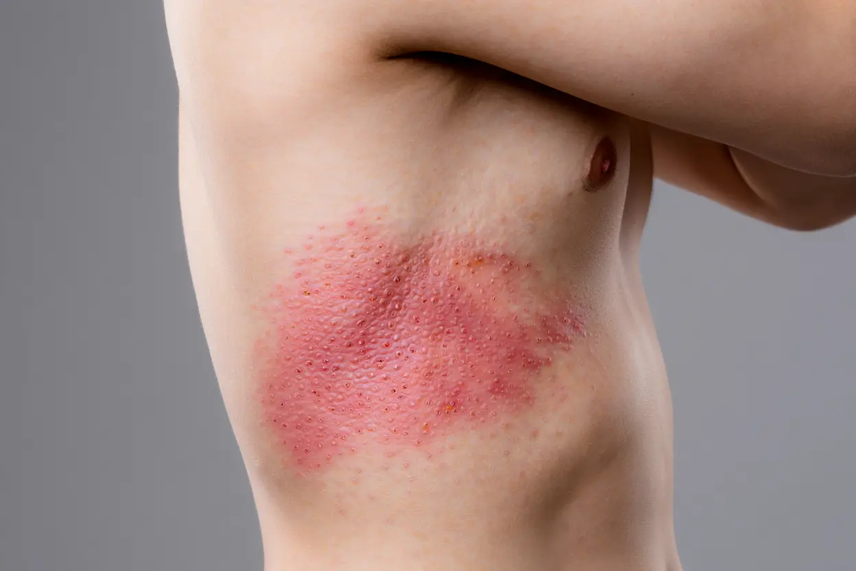  Zona traité par acupuncture laser en médecine douce à rennes